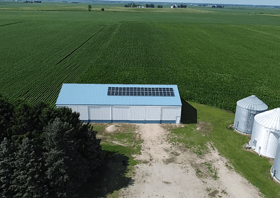 medota farm solar 1 Farm Install