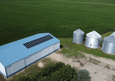 medota farm solar 2 Farm Install